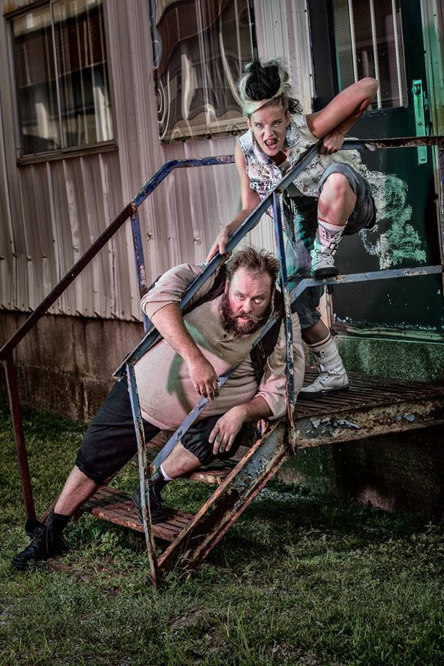 Lundvall and Ryerson as Falstaff and Hal, courtesy of Justin van Leeuwen.