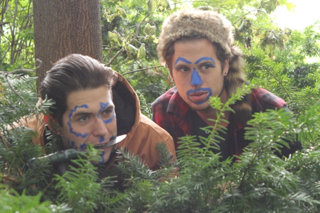 Jake William Smith and Tony Adams in MANIMALES.