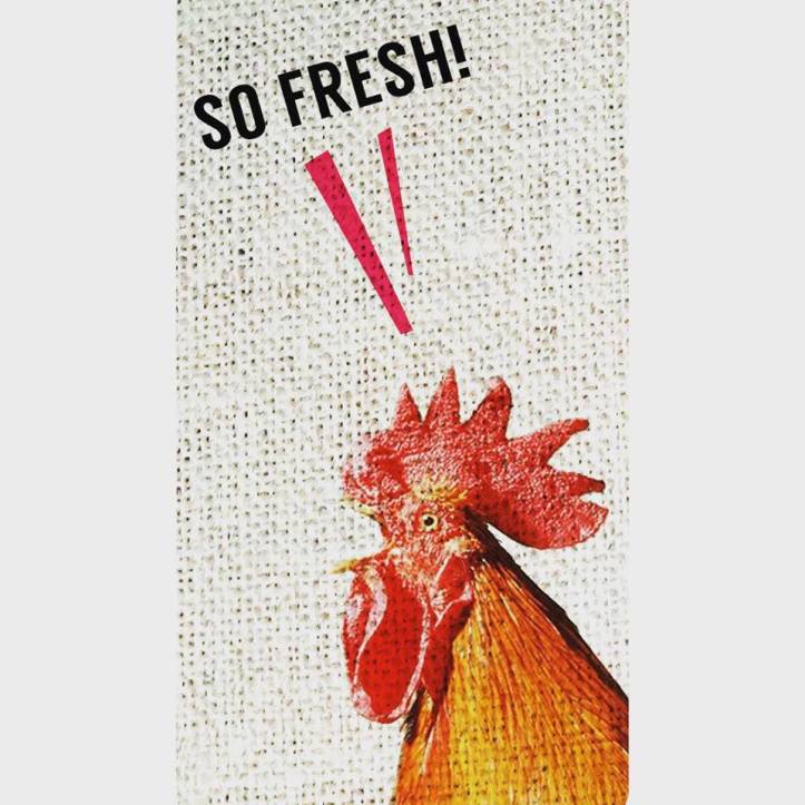 Indeed it was fresh, buddy.  Indeed it was.