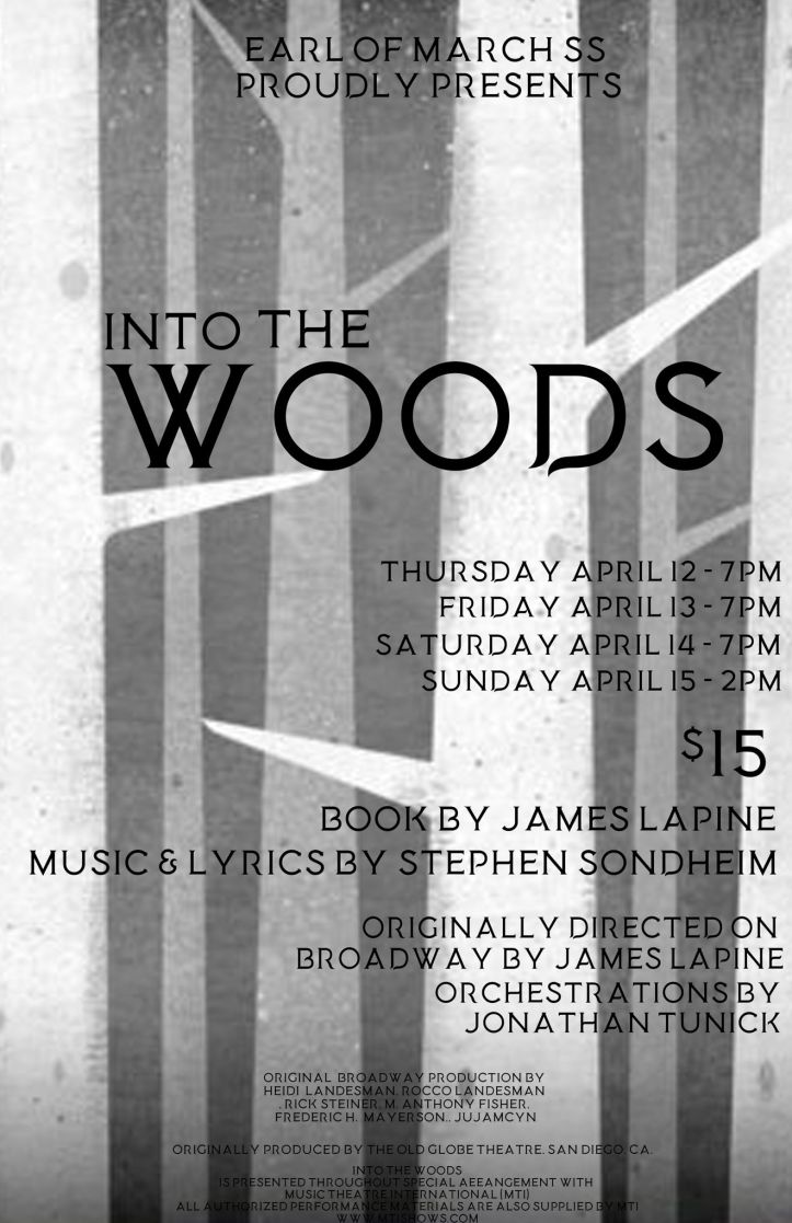 INTO THE WOODS POSTER
